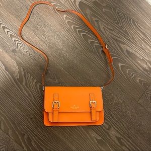 Kate Spade Orange Essex Scout Crossbody Bag